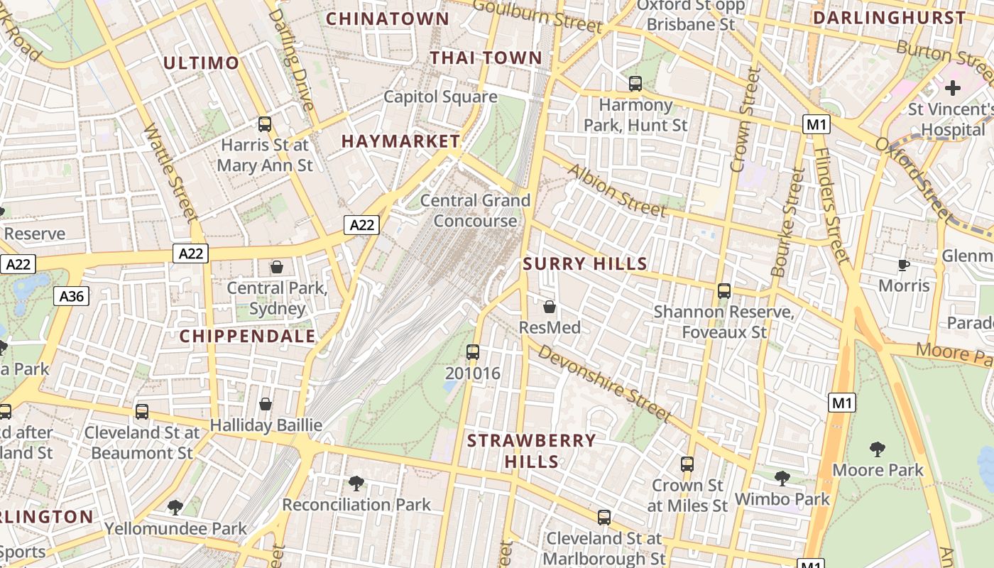 map